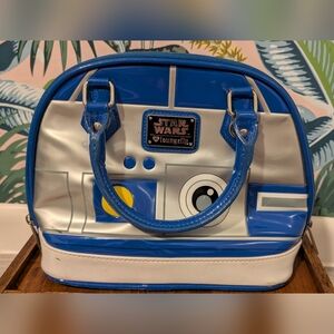 Disney Loungefly Star Wars R2-D2 Satchel Bag Purse Limited Edition